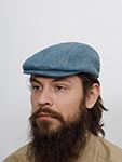 Кепка STETSON арт. 6193101 IVY CAP LINEN (голубой)
